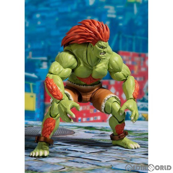 【中古即納】[FIG] 魂ウェブ商店限定 S.H.Figuarts(フィギュアーツ) ブランカ ストリートファイターV 完成品 可動フィギュア バンダイスピリッツ(20190331)