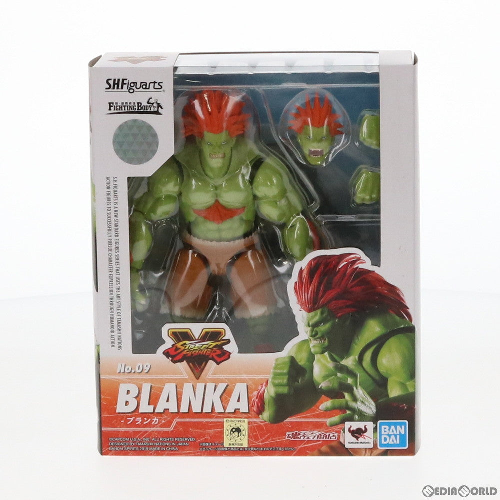 【中古即納】[FIG] 魂ウェブ商店限定 S.H.Figuarts(フィギュアーツ) ブランカ ストリートファイターV 完成品 可動フィギュア バンダイスピリッツ(20190331)