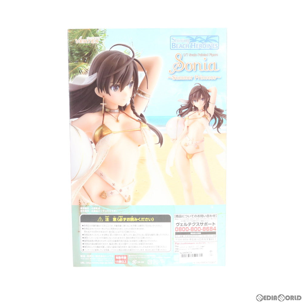 【中古即納】[FIG] シャイニング・ビーチヒロインズ ソニア -Summer Princess- 1/7 完成品 フィギュア ヴェルテクス(20200702)