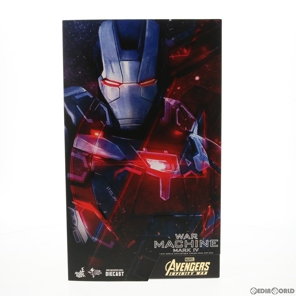 【中古即納】[FIG] ムービー・マスターピース DIECAST ウォーマシン・マーク4 アベンジャーズ/インフィニティ・ウォー 1/6 完成品 可動フィギュア(MMS499D26) ホットトイズ(20190829)