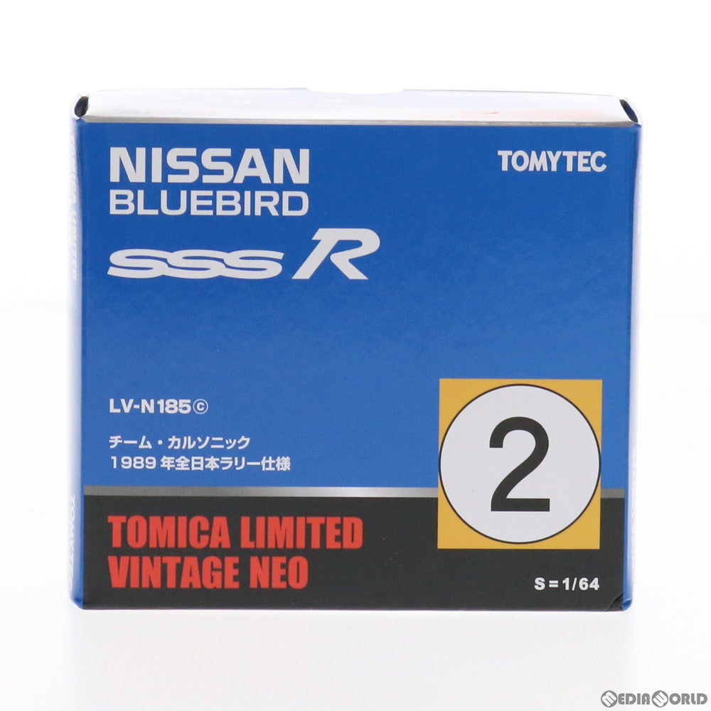 【新品】【お取り寄せ】[MDL] トミカリミテッドヴィンテージ NEO LV-N185c ブルーバードSSS-R(カルソニック♯2) 1/64 完成品 ミニカー(307730) TOMYTEC(トミーテック)(20200425)