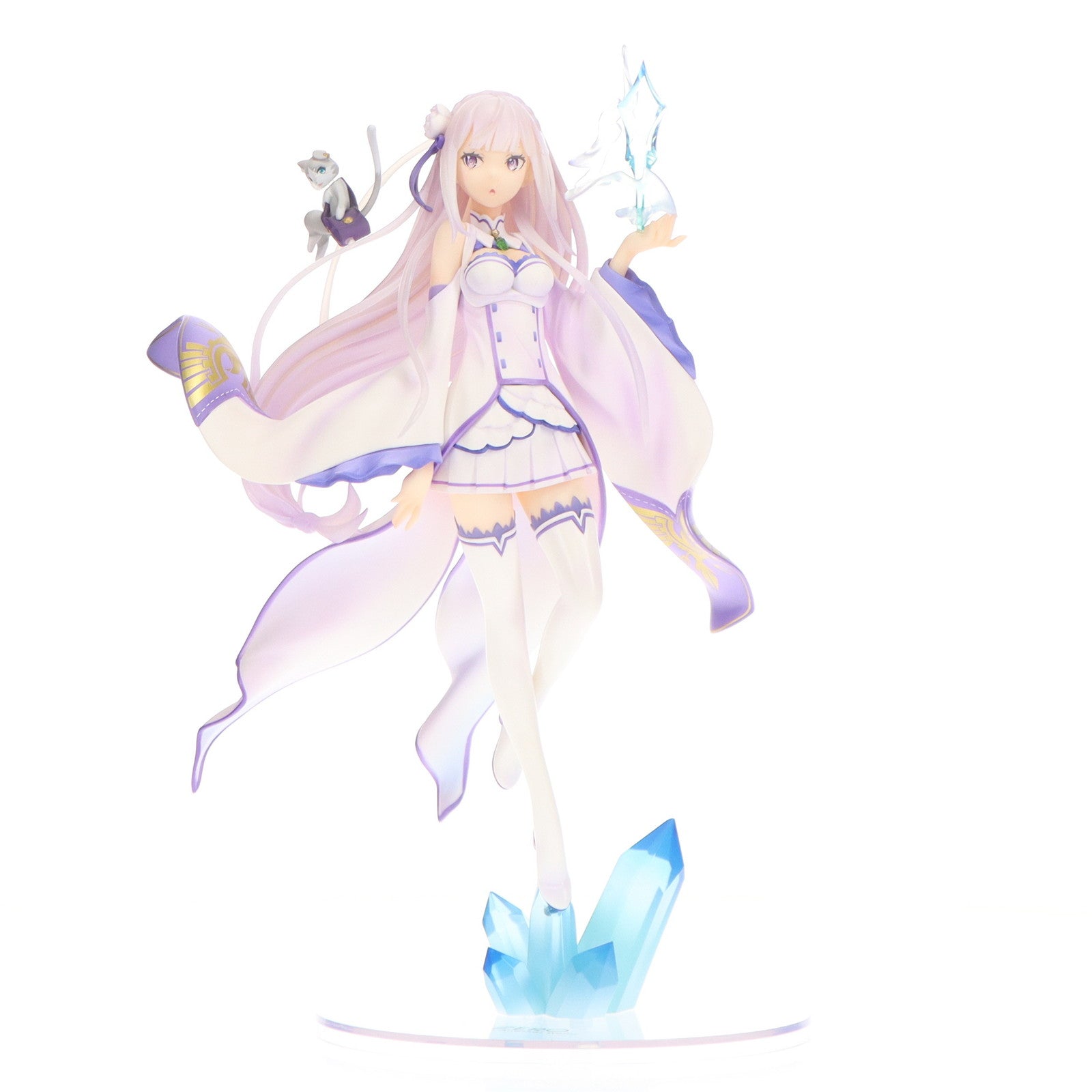 【中古即納】[FIG] エミリア Re:ゼロから始める異世界生活 1/8 完成品 フィギュア 一部オンラインショップ限定 アルファオメガ(20190926)