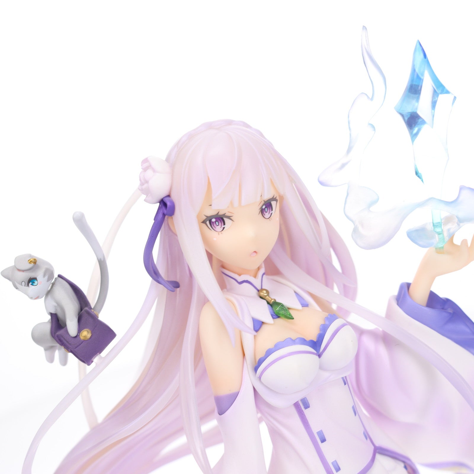 【中古即納】[FIG] エミリア Re:ゼロから始める異世界生活 1/8 完成品 フィギュア 一部オンラインショップ限定 アルファオメガ(20190926)