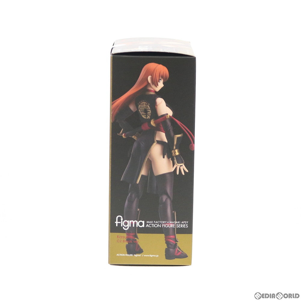 【中古即納】[FIG] figma(フィグマ) 382b 霞(かすみ) C2黒ver. DEAD OR ALIVE(デッドオアアライブ) 完成品 可動フィギュア マックスファクトリー(20200529)