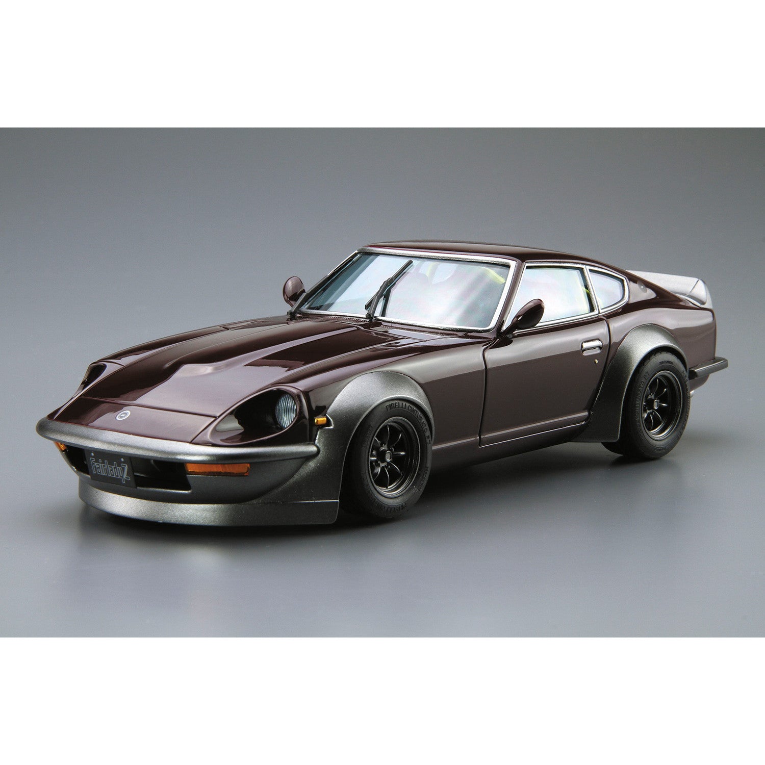 【新品即納】[PTM] (再販)ザ・モデルカー No.30 1/24 ニッサン S30 フェアレディZ エアロカスタム '75 プラモデル(058442) アオシマ(20241231)