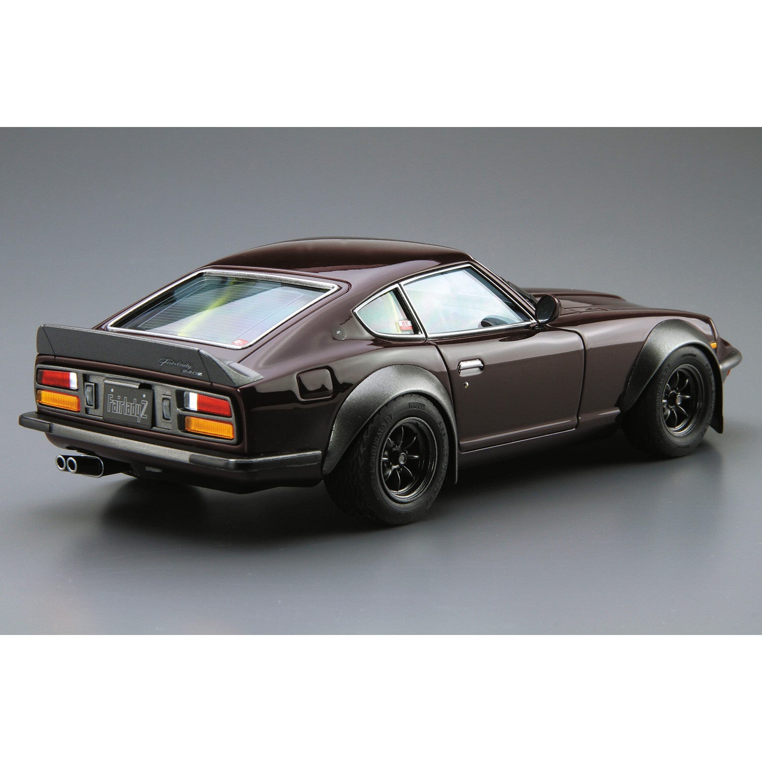 【新品即納】[PTM] (再販)ザ・モデルカー No.30 1/24 ニッサン S30 フェアレディZ エアロカスタム '75 プラモデル(058442) アオシマ(20241231)