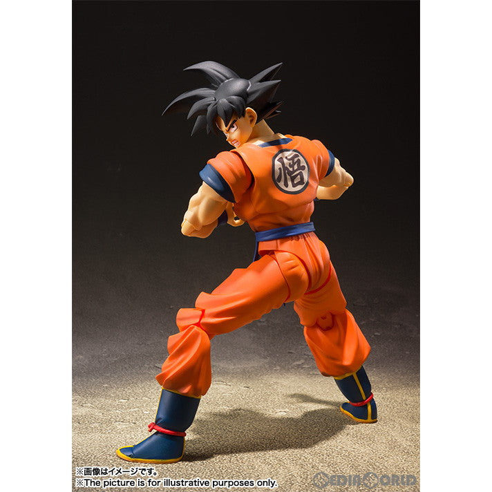 【新品即納】[FIG](3次再販)S.H.Figuarts(フィギュアーツ) 孫悟空-地球育ちのサイヤ人- ドラゴンボール超(スーパー) 完成品 可動フィギュア バンダイスピリッツ(20180630)