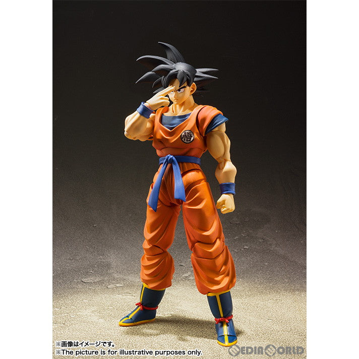 【新品即納】[FIG](3次再販)S.H.Figuarts(フィギュアーツ) 孫悟空-地球育ちのサイヤ人- ドラゴンボール超(スーパー) 完成品 可動フィギュア バンダイスピリッツ(20180630)