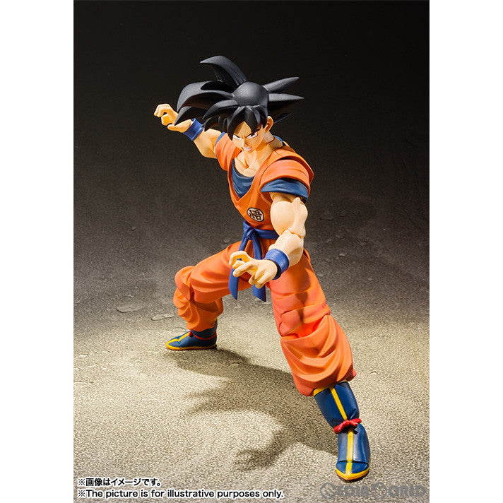 【新品即納】[FIG](3次再販)S.H.Figuarts(フィギュアーツ) 孫悟空-地球育ちのサイヤ人- ドラゴンボール超(スーパー) 完成品 可動フィギュア バンダイスピリッツ(20180630)