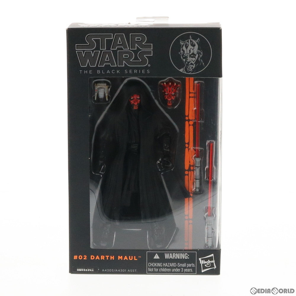 【中古即納】[FIG] 6インチ「ブラック」 #02 ダース・モール STAR WARS(スター・ウォーズ) エピソード1/ファントム・メナス アクションフィギュア ハズブロ(20130901)