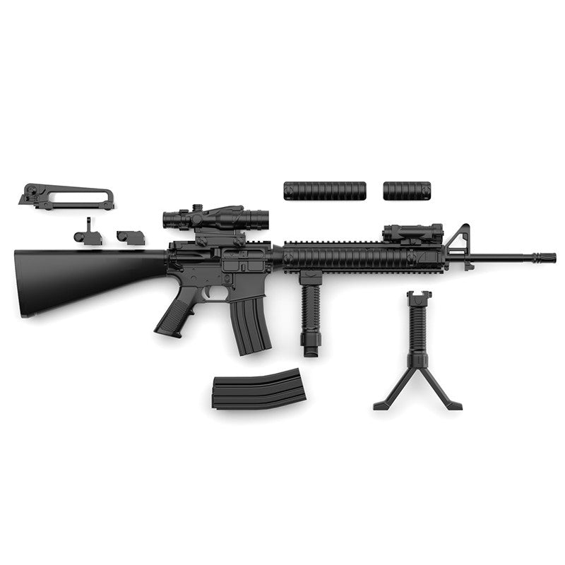 【中古即納】[PTM] LittleArmory(リトルアーモリー) 1/12 LA056 M16A4タイプ プラモデル TOMYTEC(トミーテック) (20200328)