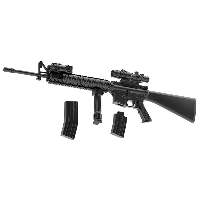 【中古即納】[PTM] LittleArmory(リトルアーモリー) 1/12 LA056 M16A4タイプ プラモデル TOMYTEC(トミーテック) (20200328)