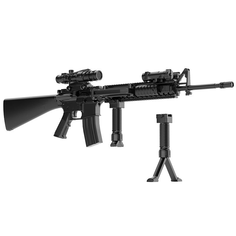【中古即納】[PTM] LittleArmory(リトルアーモリー) 1/12 LA056 M16A4タイプ プラモデル TOMYTEC(トミーテック) (20200328)