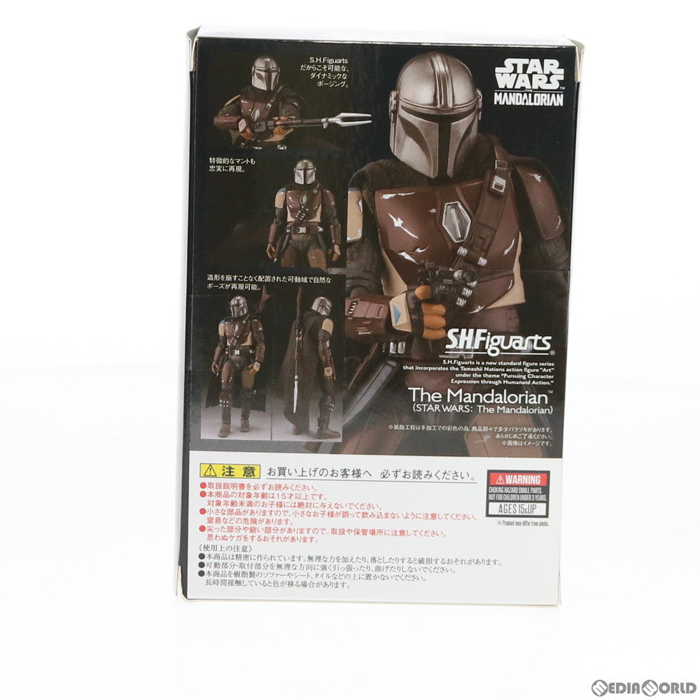 【中古即納】[FIG] S.H.Figuarts(フィギュアーツ) ザ・マンダロリアン(STAR WARS: The Mandalorian) スター・ウォーズ 完成品 可動フィギュア バンダイスピリッツ(20200530)