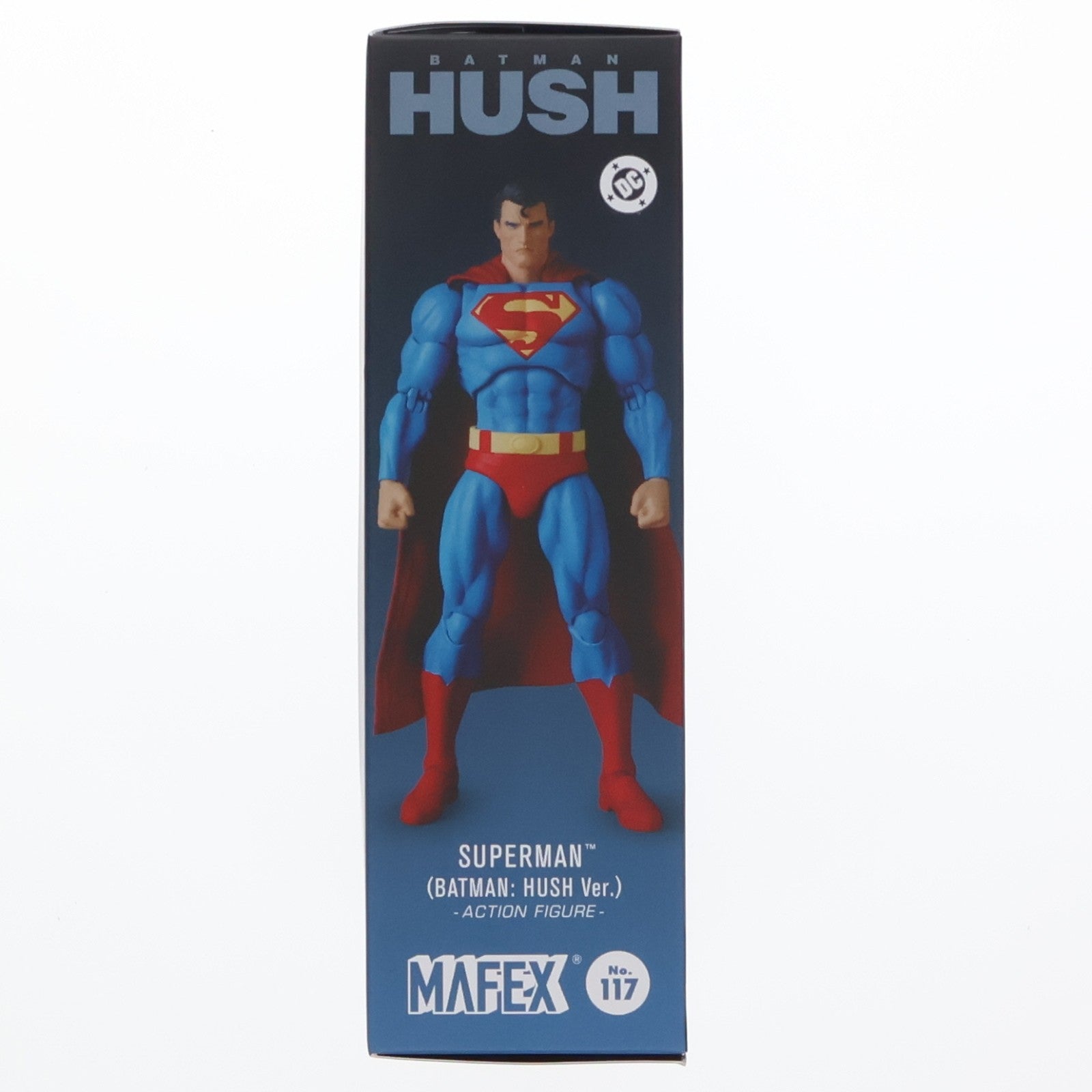 【中古即納】[FIG] (再販) マフェックス No.117 MAFEX SUPERMAN(HUSH Ver.)(スーパーマン ハッシュver) BATMAN HUSH(バットマン: ハッシュ) 完成品 可動フィギュア メディコム・トイ(20251220)