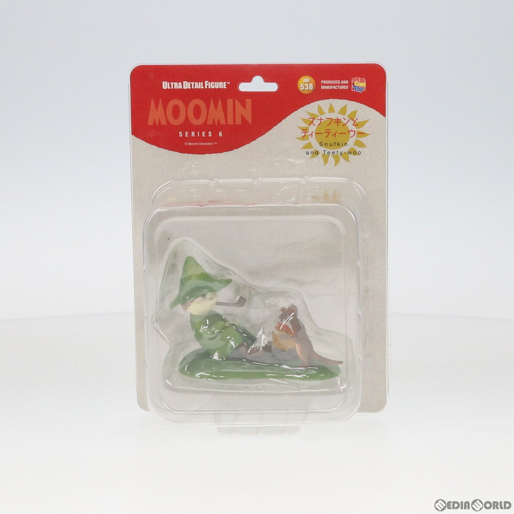 【新品即納】[FIG] ウルトラディテールフィギュア No.538 UDF スナフキンとティーティーウー UDF MOOMIN(ムーミン) シリーズ6 完成品 フィギュア メディコム・トイ(20201031)