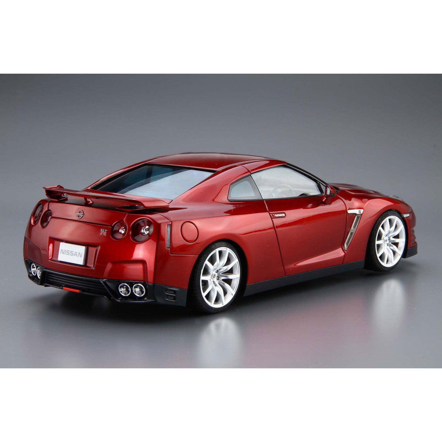 【新品即納】[PTM] (再々販) ザ・モデルカー No.3 1/24 ニッサン R35 GT-R ピュアエディション'14 プラモデル(058572) アオシマ(20241130)