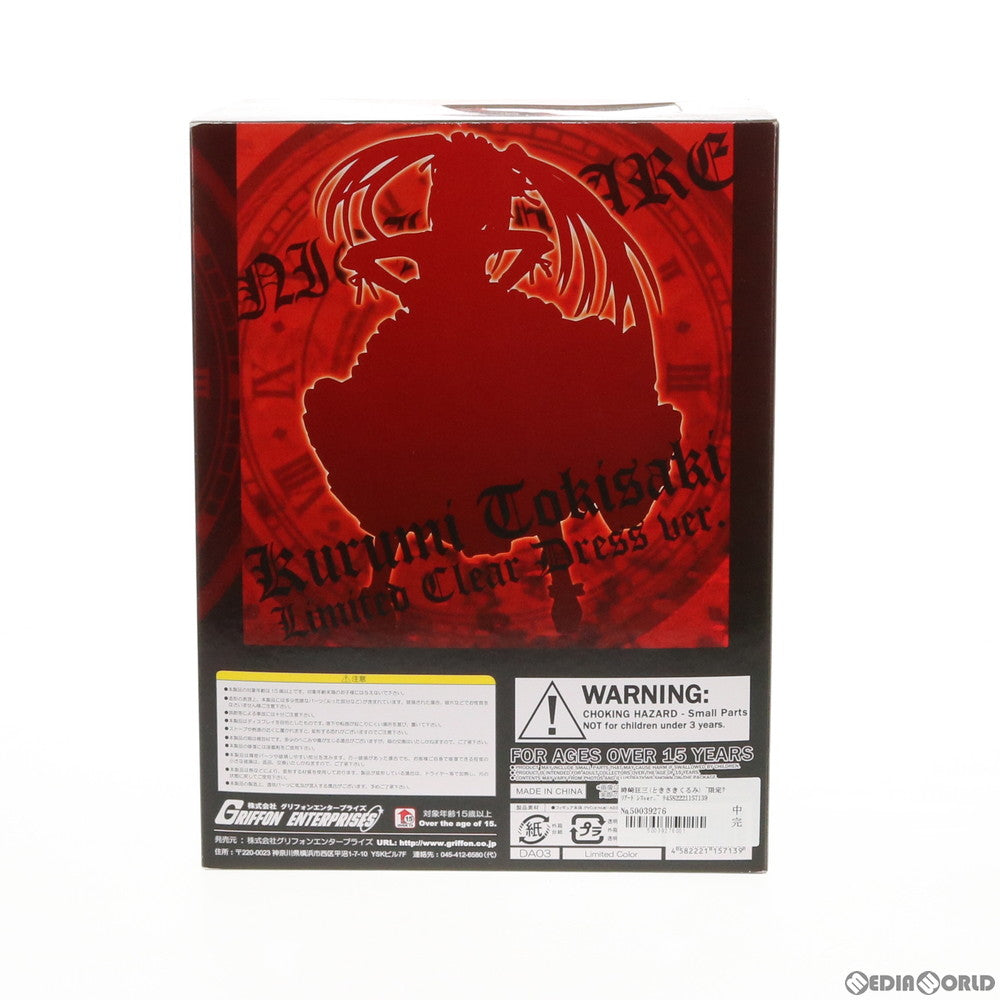 【中古即納】[FIG] 時崎狂三(ときさきくるみ) ～限定クリアードレスver.～ デート・ア・ライブ 1/8 完成品 フィギュア ワンフェス2014冬&イベント限定 グリフォンエンタープライズ(20140209)