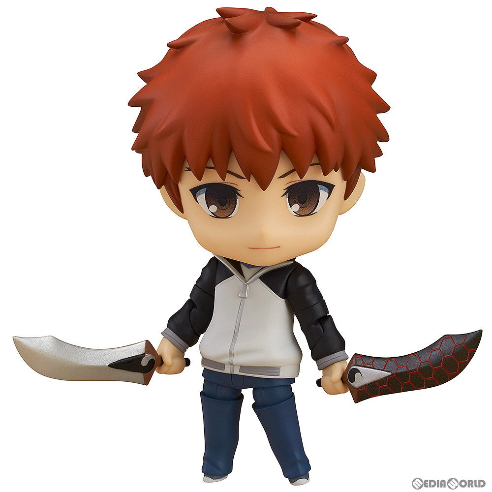 【中古即納】[FIG] (再販)ねんどろいど 555 衛宮士郎(えみやしろう) Fate/stay night [Unlimited Blade Works] 完成品 可動フィギュア グッドスマイルカンパニー(20200529)