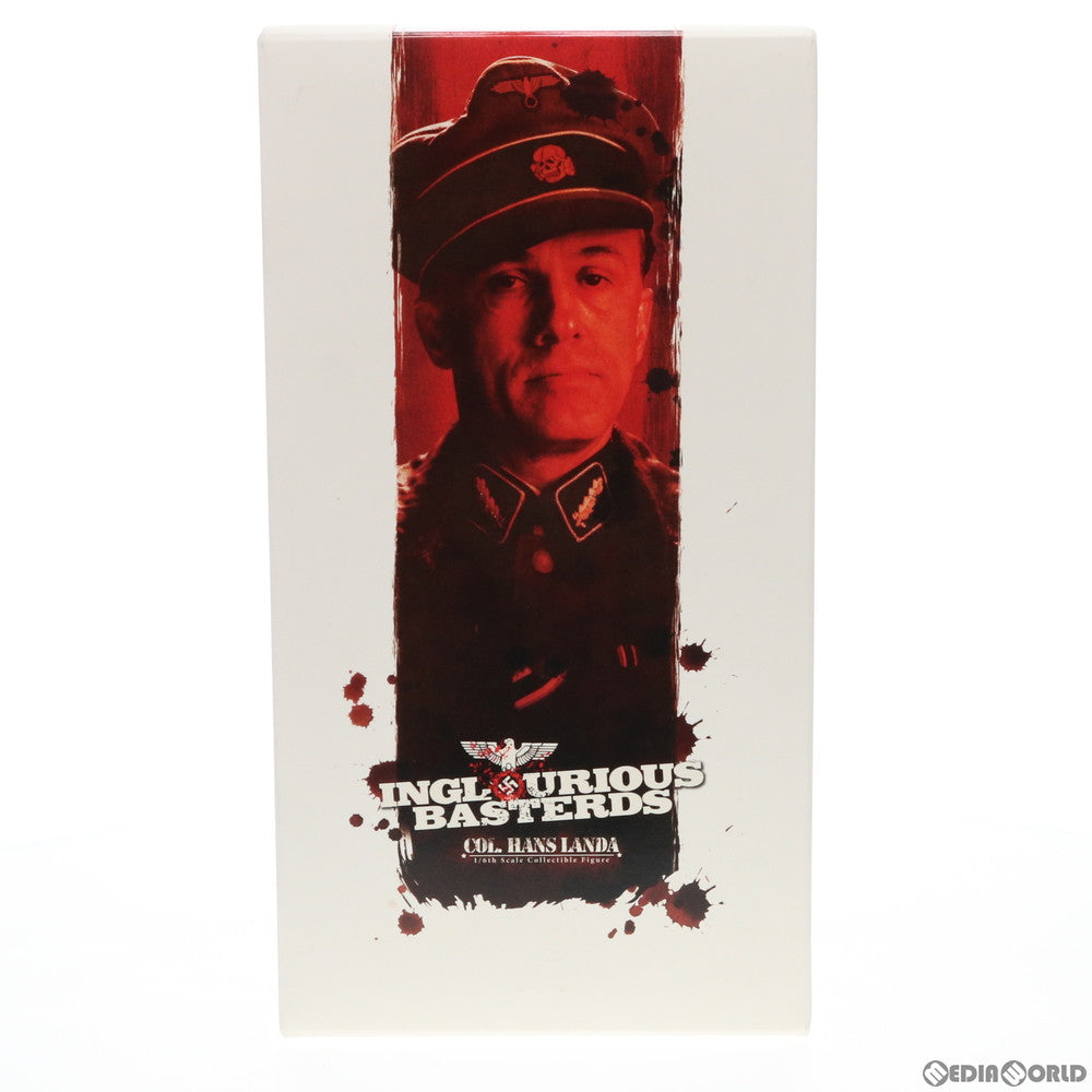 【中古即納】[FIG] ムービー・マスターピース ハンス・ランダ親衛隊大佐 イングロリアス・バスターズ 1/6 完成品 可動フィギュア(MM#134) ホットトイズ(20101130)