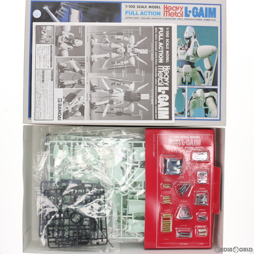 【中古即納】[PTM] フルアクション Heavy Metal L・GAIM No.8 1/100 エルガイム 重戦機エルガイム プラモデル(0001510) バンダイ(20001231)