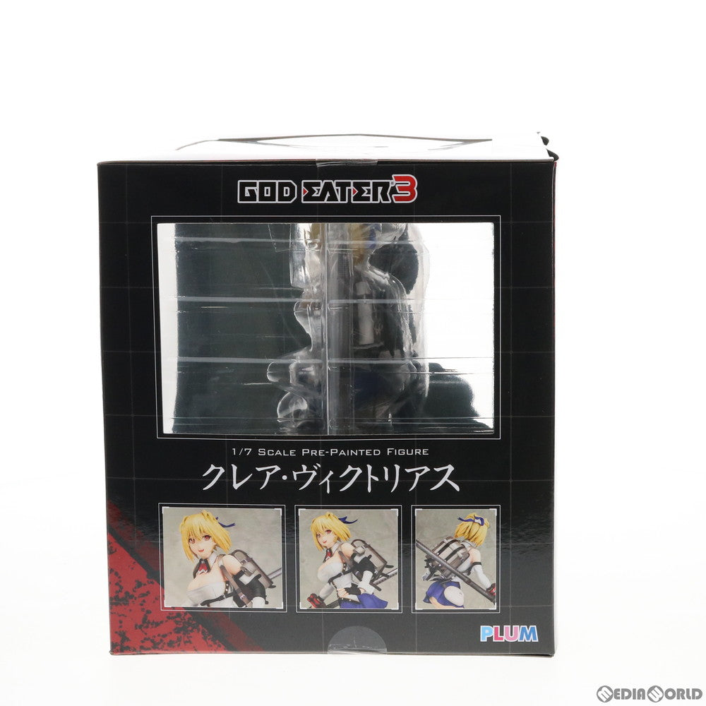 【中古即納】[FIG] クレア・ヴィクトリアス あみあみ限定笑顔版 GOD EATER 3(ゴッドイーター3) 1/7 完成品 フィギュア PLUM(プラム)(20190831)