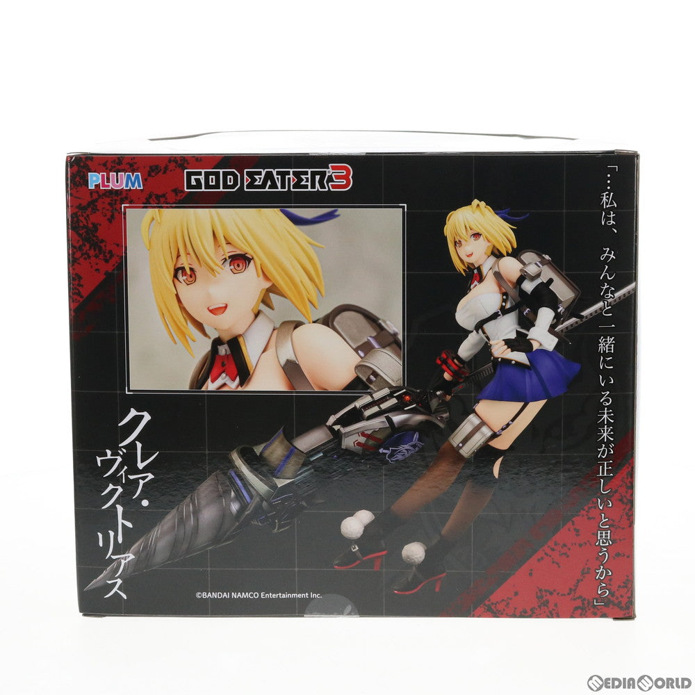 【中古即納】[FIG] クレア・ヴィクトリアス あみあみ限定笑顔版 GOD EATER 3(ゴッドイーター3) 1/7 完成品 フィギュア PLUM(プラム)(20190831)