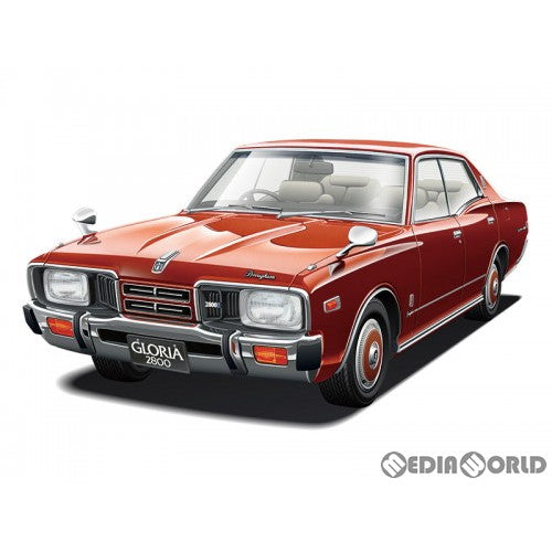 【新品】【お取り寄せ】[PTM] ザ・モデルカー No.53 1/24 ニッサン P332 セドリック/グロリア4HT280Eブロアム '78 プラモデル アオシマ(20200318)
