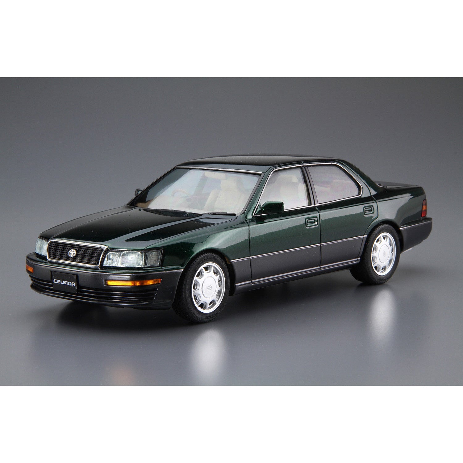 【新品即納】[PTM] (再販)ザ・モデルカー No.72 1/24 トヨタ UCF11 セルシオ4.0C仕様Fパッケージ '92 プラモデル(058794) アオシマ(20250228)