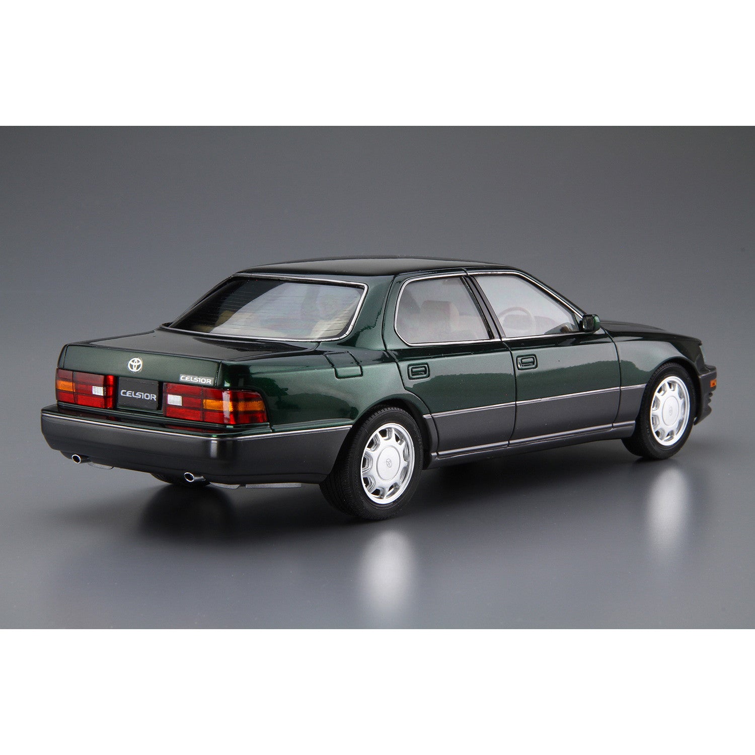 【新品即納】[PTM] (再販)ザ・モデルカー No.72 1/24 トヨタ UCF11 セルシオ4.0C仕様Fパッケージ '92 プラモデル(058794) アオシマ(20250228)