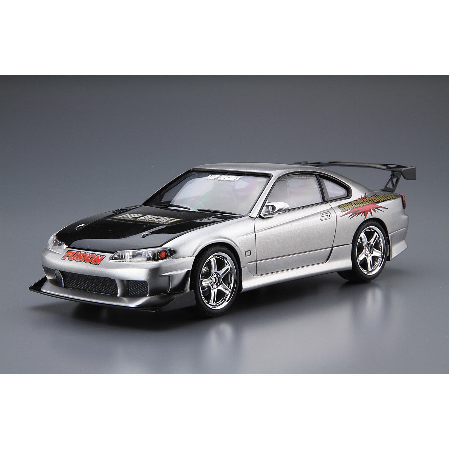 【新品】【お取り寄せ】[PTM] (再販) ザ・チューンドカー No.24 1/24 トップシークレット S15シルビア '99(ニッサン) プラモデル アオシマ(20211210)