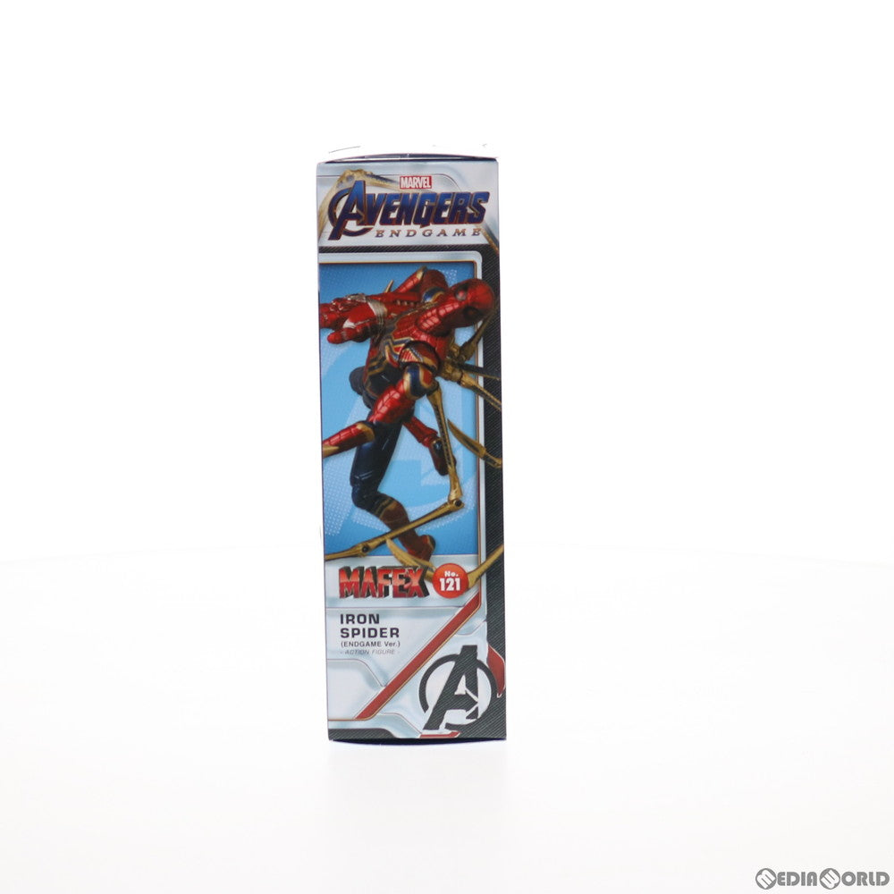 【中古即納】[FIG] マフェックス No.121 MAFEX IRON SPIDER(アイアン・スパイダー) (ENDGAME Ver.) アベンジャーズ/エンドゲーム 完成品 可動フィギュア メディコム・トイ(20210214)
