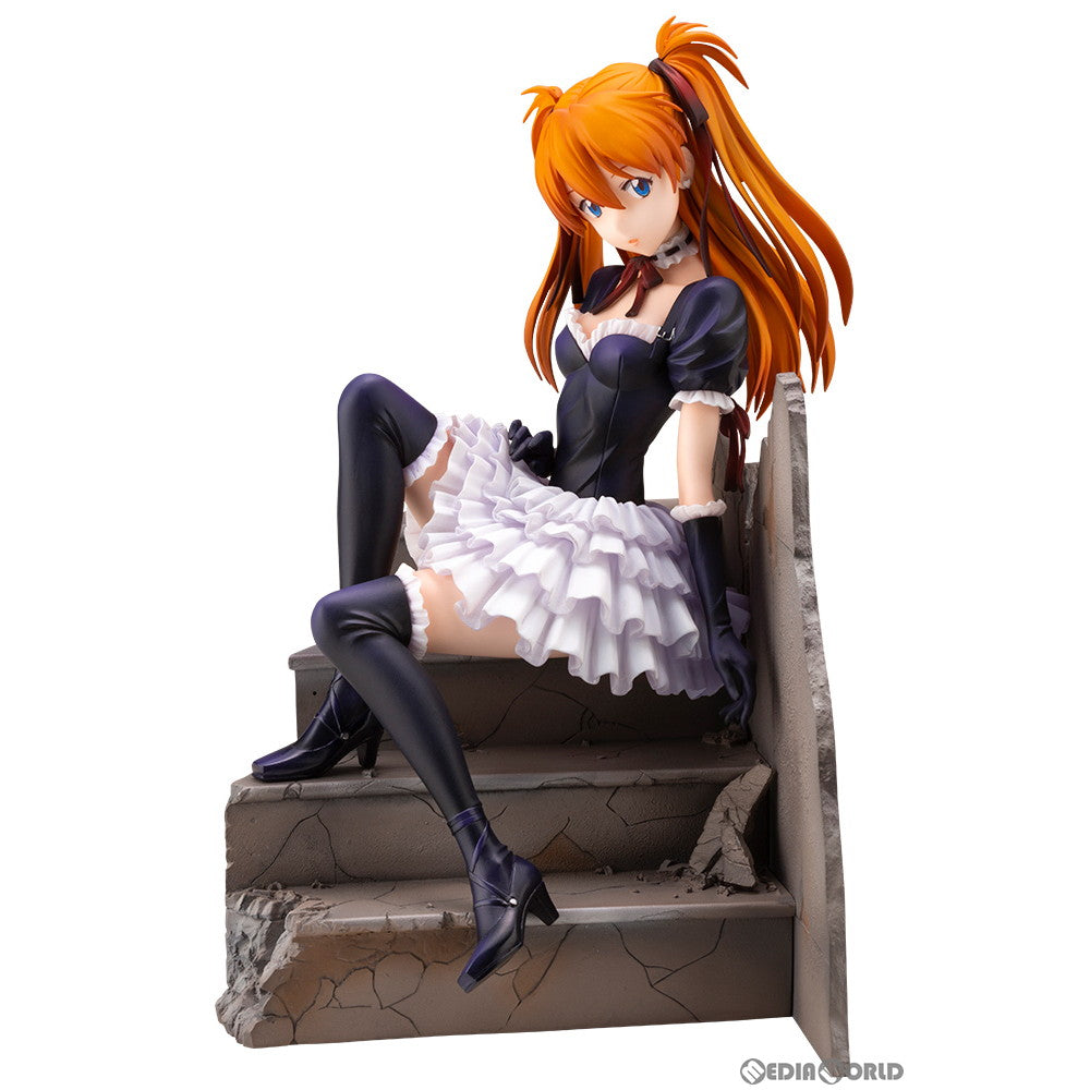 【中古即納】[FIG] 惣流・アスカ・ラングレー ～ゴスロリver.～:RE 新世紀エヴァンゲリオン 1/7 完成品 フィギュア(PP853) コトブキヤ(20200628)