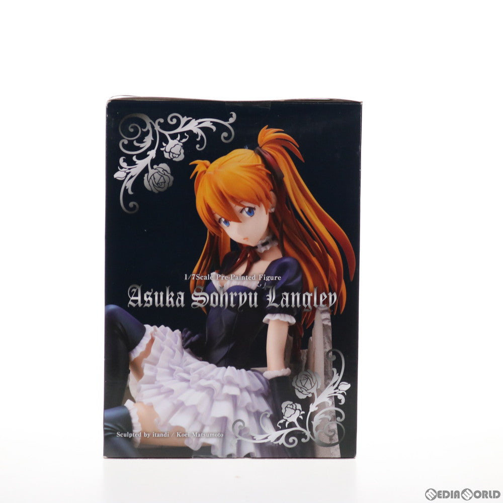 【中古即納】[FIG] 惣流・アスカ・ラングレー ～ゴスロリver.～:RE 新世紀エヴァンゲリオン 1/7 完成品 フィギュア(PP853) コトブキヤ(20200628)