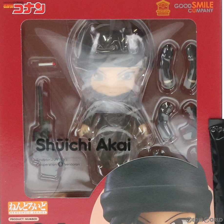 【中古即納】[FIG] (再々販) GOODSMILE ONLINE SHOP限定特典付属 ねんどろいど 824 赤井秀一(あかいしゅういち) 名探偵コナン 完成品 可動フィギュア グッドスマイルカンパニー(20190112)
