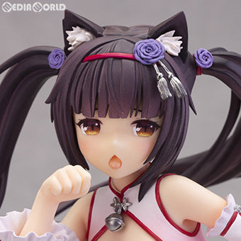 【中古即納】[FIG] ポストカード2枚付属 ショコラ チャイナドレスedition illustration by さより DX Ver. ネコぱら 1/6 完成品 フィギュア(AX-1108) SkyTube(スカイチューブ)(20210116)