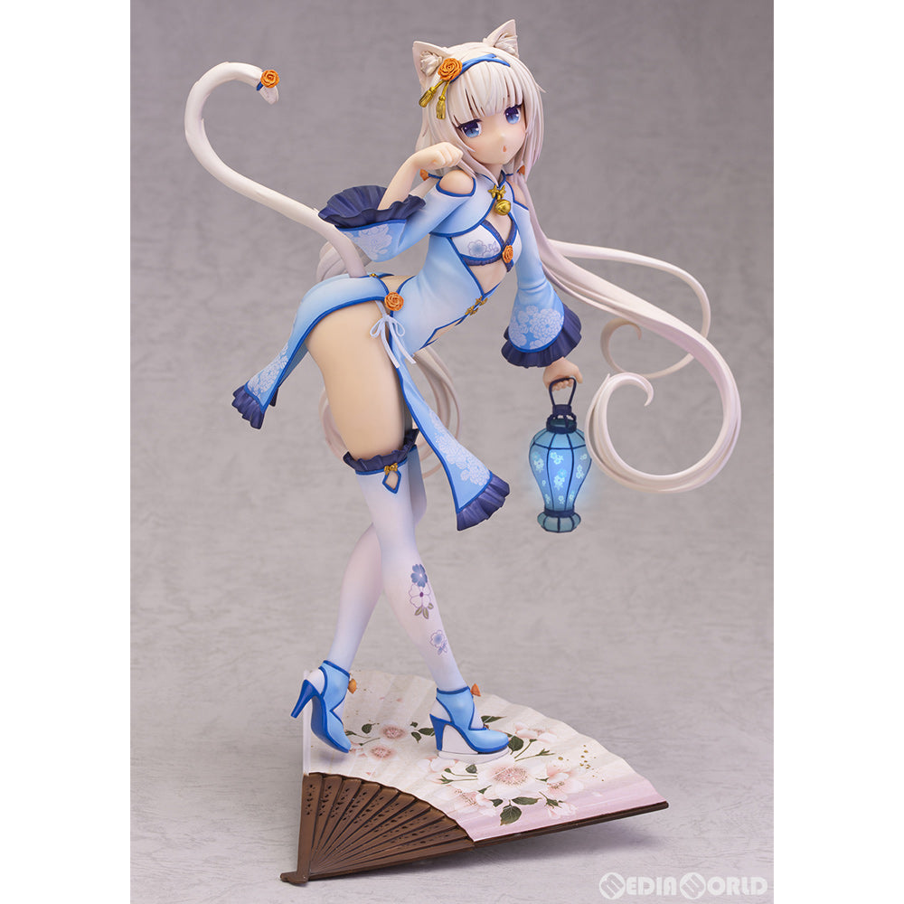 【中古即納】[FIG] ポストカード付属 バニラ チャイナドレスedition illustration by さより STD Ver. ネコぱら 1/6 完成品 フィギュア(AX-0227) アルファマックス(20210116)