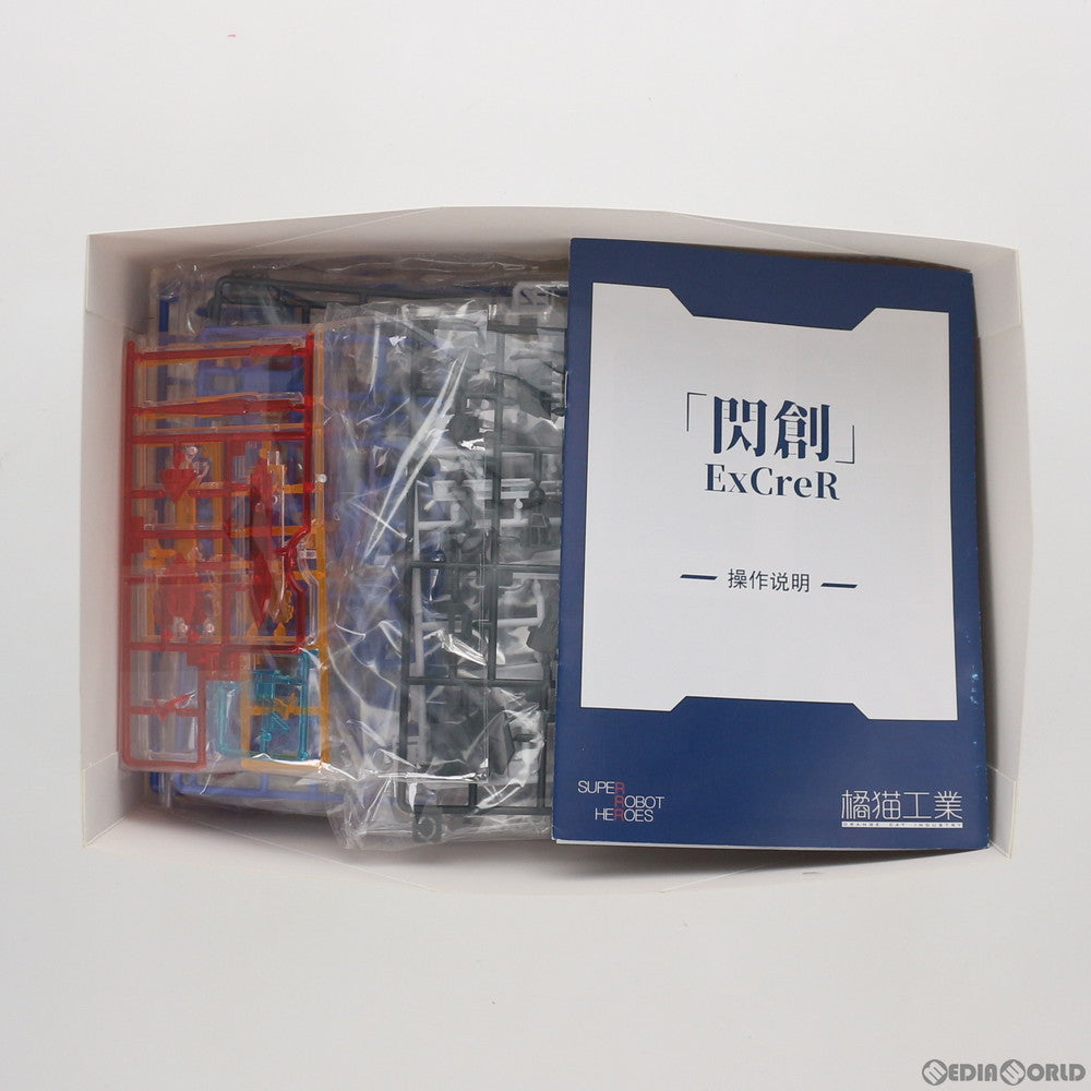 【中古即納】[PTM] SUPER ROBOT HEROES イクスクレア(初回特別価格版) プラモデル(KM-036) 橘猫工業(ORANGE CAT INDUSTRY)/ウェーブ(WAVE)(20200430)