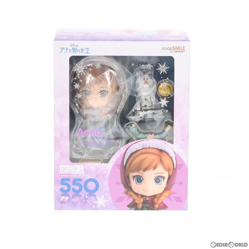 【中古即納】[FIG] (再々販)ねんどろいど 550 アナ アナと雪の女王 完成品 可動フィギュア グッドスマイルカンパニー(20200718)