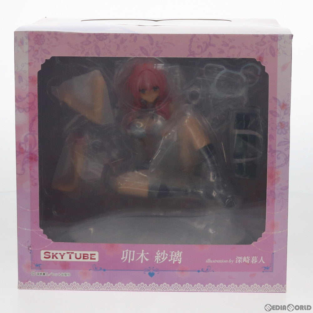 【中古即納】[FIG] ポストカード無し 卯木紗璃(うつぎさり) Illustration by 深崎暮人(みさきくれひと) コミック阿吽 1/6 完成品 フィギュア(AX-1071) SkyTube(スカイチューブ)(20191211)