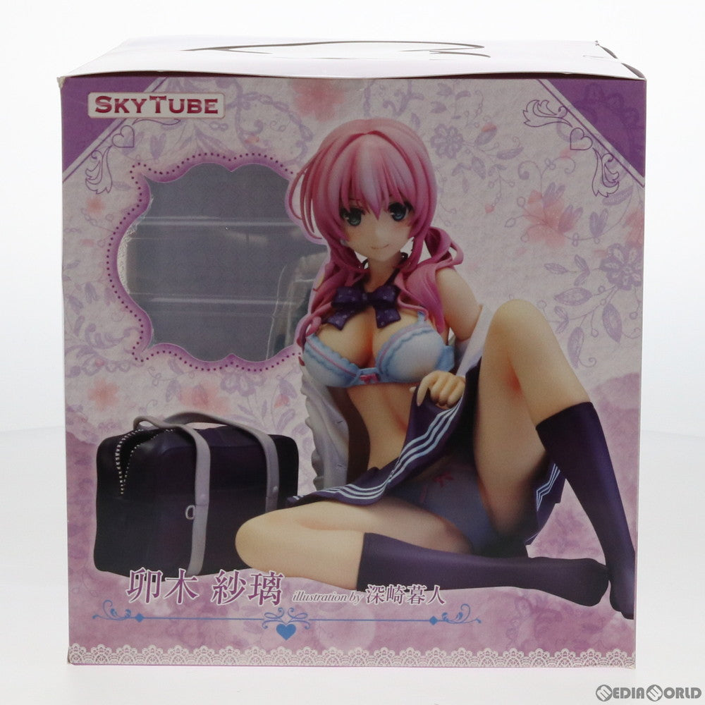 【中古即納】[FIG] ポストカード無し 卯木紗璃(うつぎさり) Illustration by 深崎暮人(みさきくれひと) コミック阿吽 1/6 完成品 フィギュア(AX-1071) SkyTube(スカイチューブ)(20191211)