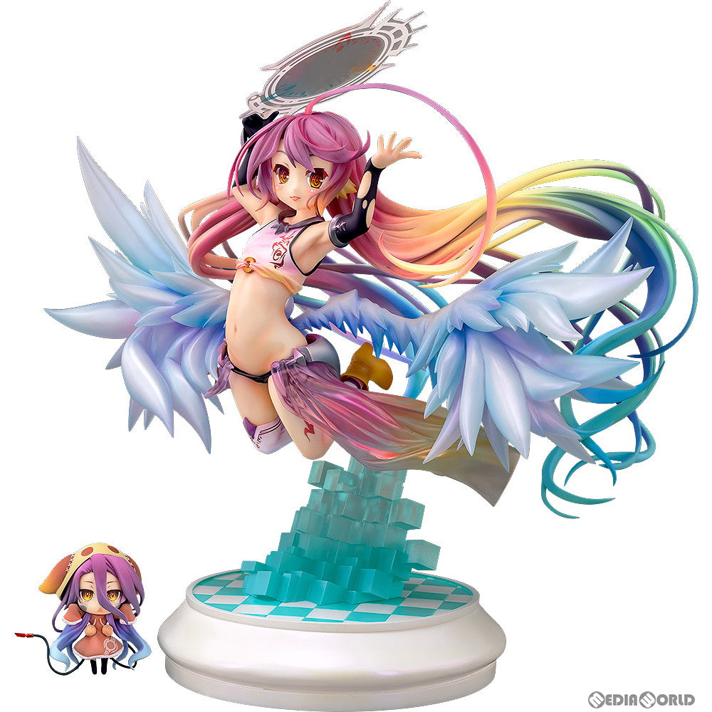 【中古即納】[FIG] ジブリール 小さな天翼種Ver. ノーゲーム・ノーライフ ゼロ 1/7 完成品 フィギュア Phat!(ファット・カンパニー)(20220212)