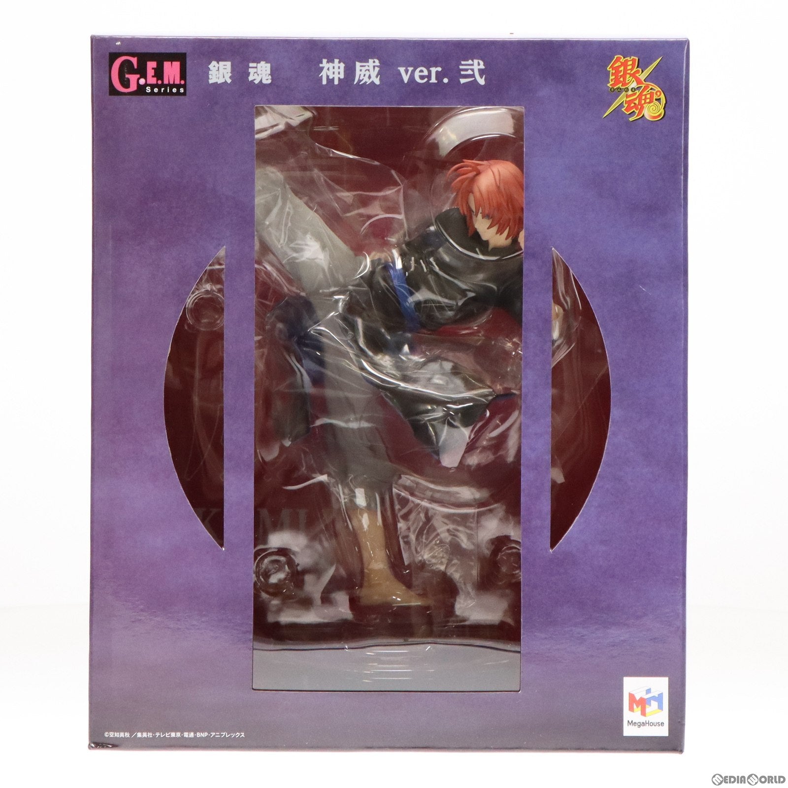 【中古即納】[FIG] G.E.M.シリーズ 神威(かむい) ver.弐 銀魂 1/8 完成品 フィギュア メガトレショップ&プレミアムバンダイ&アニメイト限定 メガハウス(20160630)