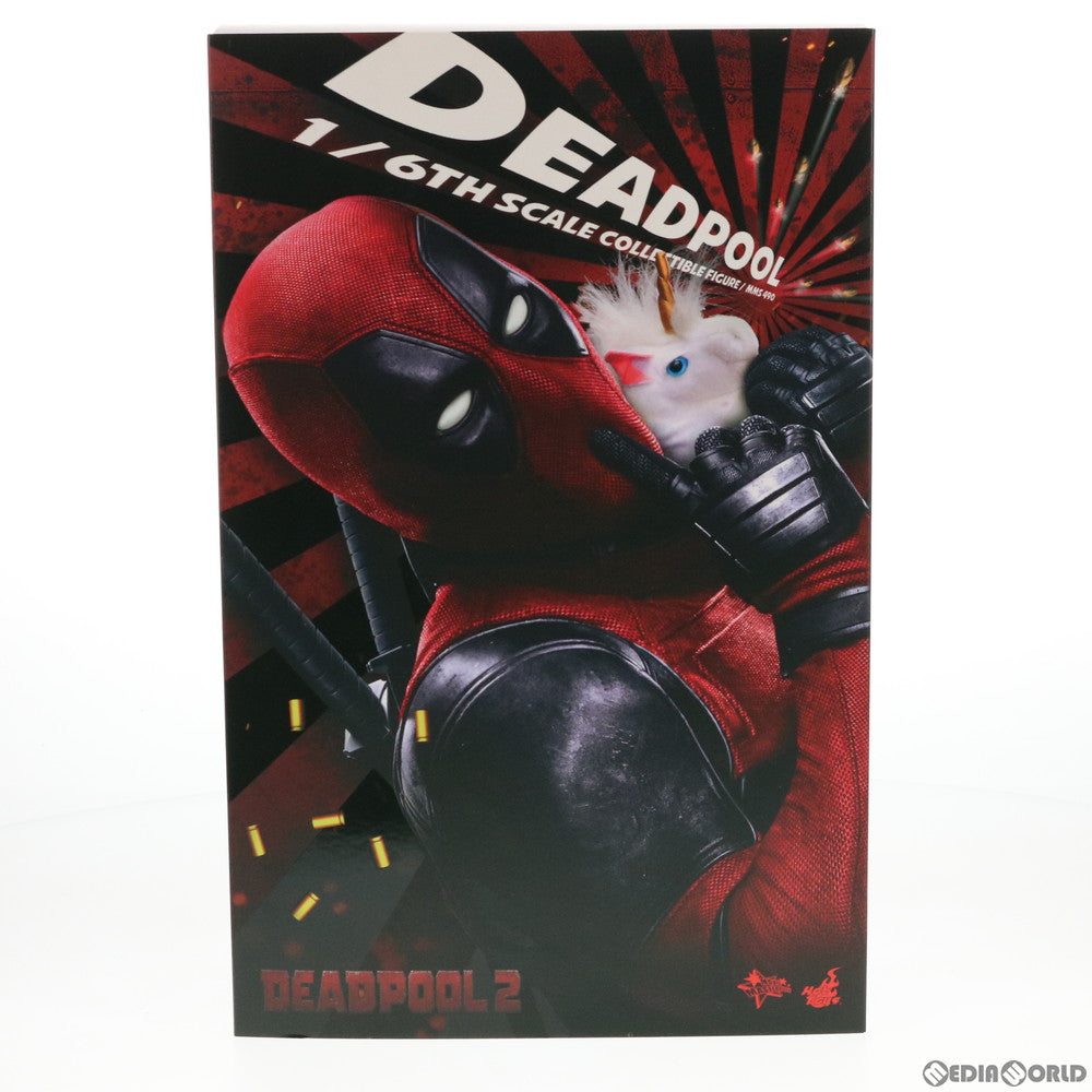 【中古即納】[FIG] ムービー・マスターピース デッドプール デッドプール2 1/6 完成品 可動フィギュア(MM#490) ホットトイズ(20181030)