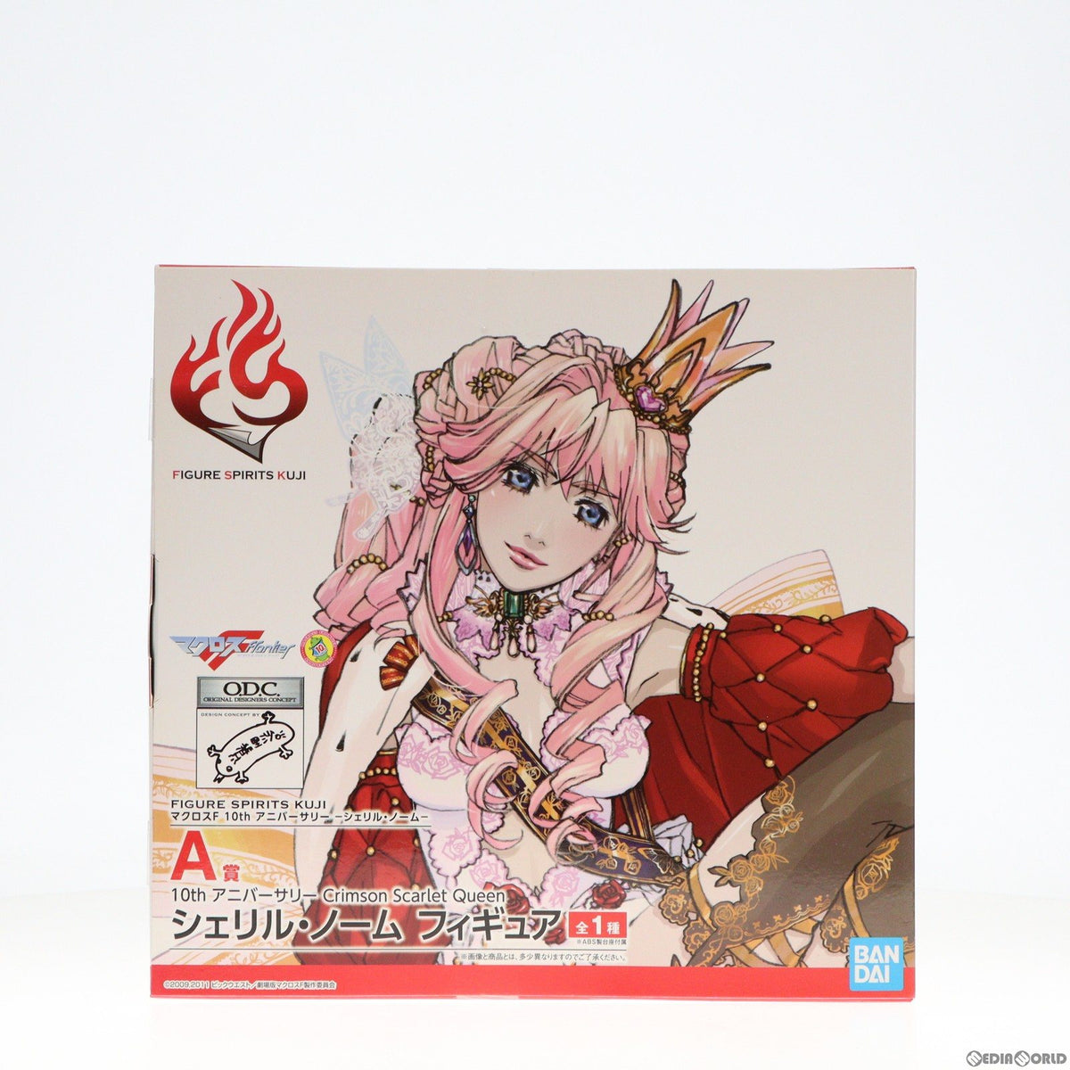 【中古即納】[FIG] A賞 10th アニバーサリー Crimson Scarlet Queen シェリル・ノーム フィギュア マクロスF(フロンティア) 10th アニバーサリー -シェリル・ノーム- FIGURE SPIRITS KUJI(フィギュアスピリッツくじ) プライズ バンダイスピリッツ(20181123)