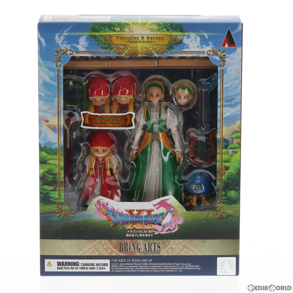 【中古即納】[FIG] オフィシャルショップ限定 BRING ARTS(ブリングアーツ) ベロニカ & セーニャ SQUARE ENIX Limited Version ドラゴンクエストXI 過ぎ去りし時を求めて 完成品 可動フィギュア スクウェア・エニックス(20190731)