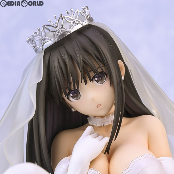 【中古即納】[お得品][箱難あり][FIG]ポストカード2枚&あみあみ限定特典付属 佐伯藍(さえきあい) wedding ver. フォルト!! 1/6 完成品 フィギュア(AX-1047) SkyTube(スカイチューブ)(20180222)
