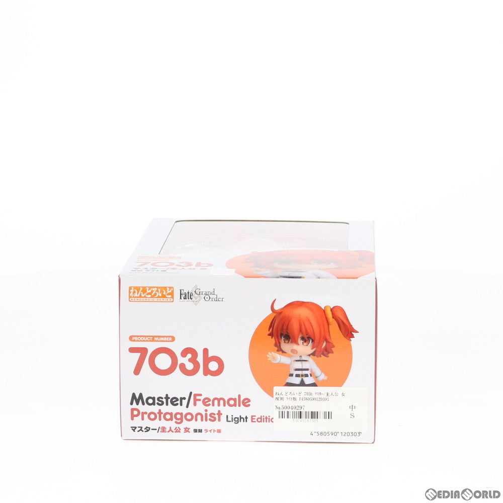 【中古即納】[FIG] ねんどろいど 703b マスター/主人公 女 復刻 ライト版 Fate/Grand Order(フェイト/グランドオーダー) 完成品 可動フィギュア グッドスマイルカンパニー(20200808)
