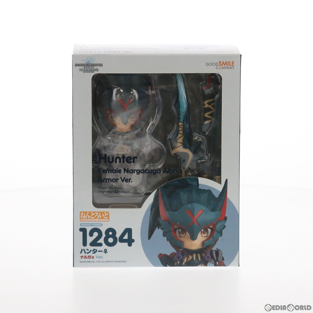 【中古即納】[FIG] ねんどろいど 1284 ハンター♀ ナルガα Ver. モンスターハンターワールド:アイスボーン 完成品 可動フィギュア カプコン/グッドスマイルカンパニー(20200911)