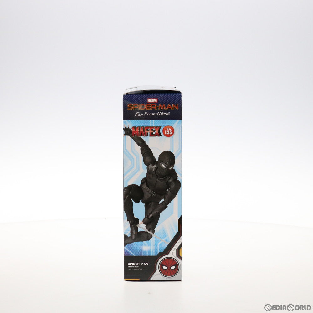 【新品即納】[FIG] マフェックス No.125 MAFEX SPIDER-MAN Stealth Suit(スパイダーマン ステルススーツ) スパイダーマン:ファー・フロム・ホーム 完成品 可動フィギュア メディコム・トイ(20210711)